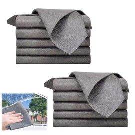 Cinsersr Nano Sparkle Cloth Original Pack of 10 Nano Cloths Magic Cleaning Cloth Thickened Magic Cleaning Cloth Magic Cloth for Window Cleaning for Dusting Kitchens Gla Cars