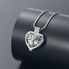Tree of Life Urn Necklaces for Ashes Heart Shape Cremation
