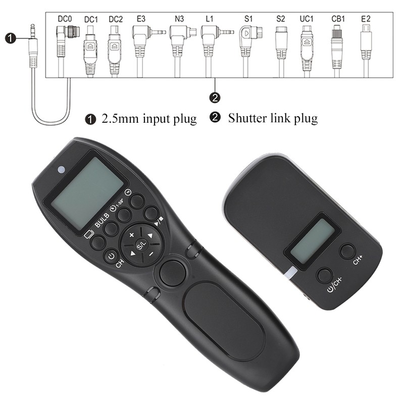 YouPro MC-292 DC0 Wireless Timing Shutter Remote Control for Nikon