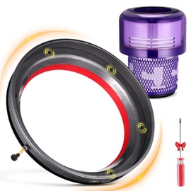 Fit for Outsize SV16 SV29 Sealing Ring Compatible with Dyson for SV16 SV29 V11/ Plus/Absolute Extra/Total Clean/Origin Models Canister Vacuum Cleaner Replacement Parts with HEPA Filter 970422-01