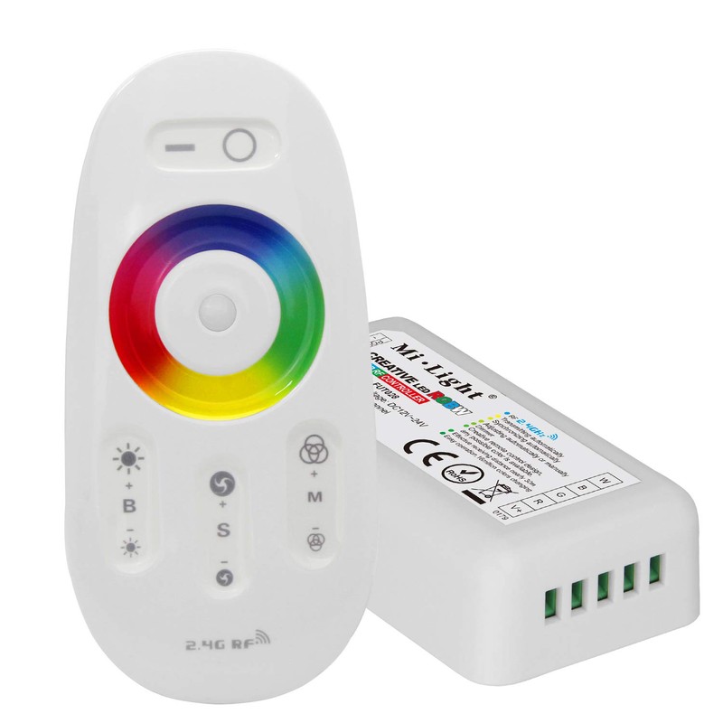 LIGHTEU®, 2.4GHz LED Remote Control and RF Controller for The