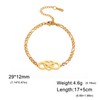 Infinity Bracelets for Women Men Stainless Steel Adjustable Dainty Infinity