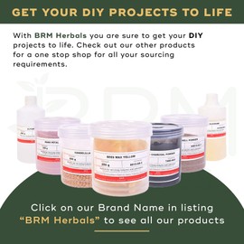 BRM Chemicals Xanthan Gum Transparent - 100 Grams For Soap Making, Shampoo, Cosmetics, Moisturizer, Lotion Making, Domestic Use & Diy Personal Care For Face, Hair, Skin & Body (Pack Of 1)