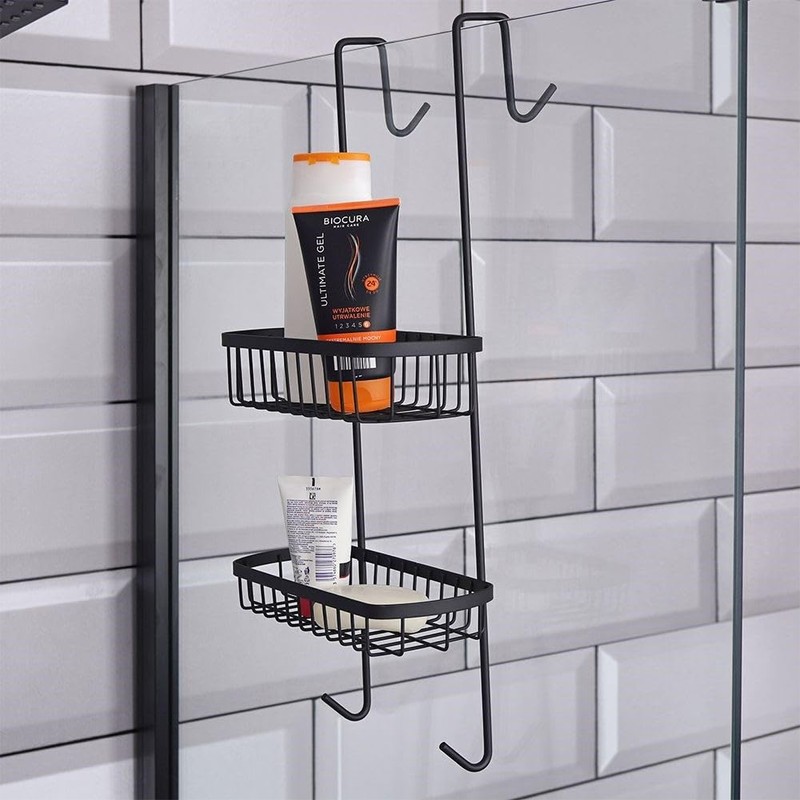 Vilde Shower Shelf Hanging Shelf for Cosmetics Bathroom Accessories Metal