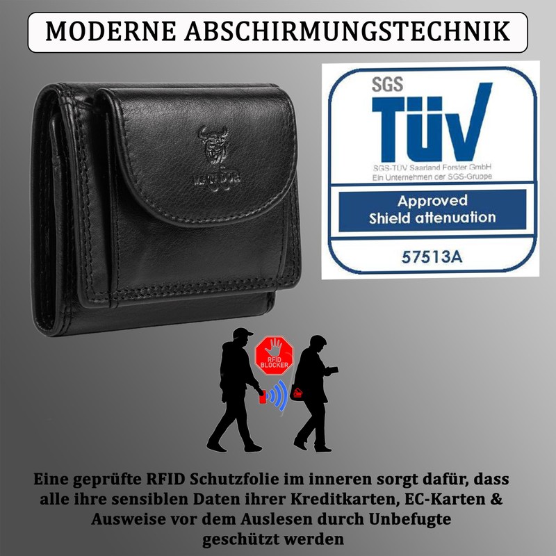 MATADOR 556 Small Mini Purse, black, coin purse