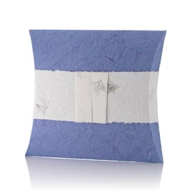 Biodegradable Cremation Ashes Urn - Suitable for Water Burial - Mini Size - JOURNEY EARTHURN Pillow urn Water cremation (Aqua)