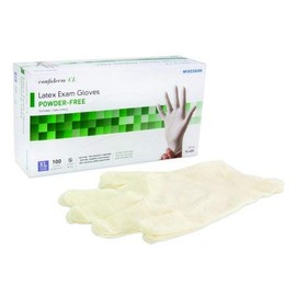 McKesson Confiderm Exam Glove Powder Free X-LARGE 14-430 100 per Box