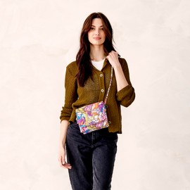 Vera Bradley Featherweight Baird Hipster Crossbody, Flutter