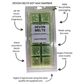 Devon Melts - Lord of Misrule - Highly Scented 100% Soy Wax Snap bar