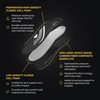 VKTRY Silver Performance Insoles – Carbon Fiber Composite Inserts for