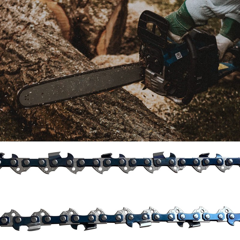 Opuladuo 2PC 14 Inch Chainsaw Chain for WORX WG305.1 WG305,