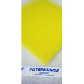 Unbranded Paint Booth Exhaust Filter Paint Arrestor 20x20x2 18Gr 100/Case NESHAP 6H  USA