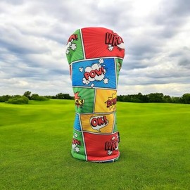 Golf Case for Wood Comic Design | Made in Spain | Waterproof