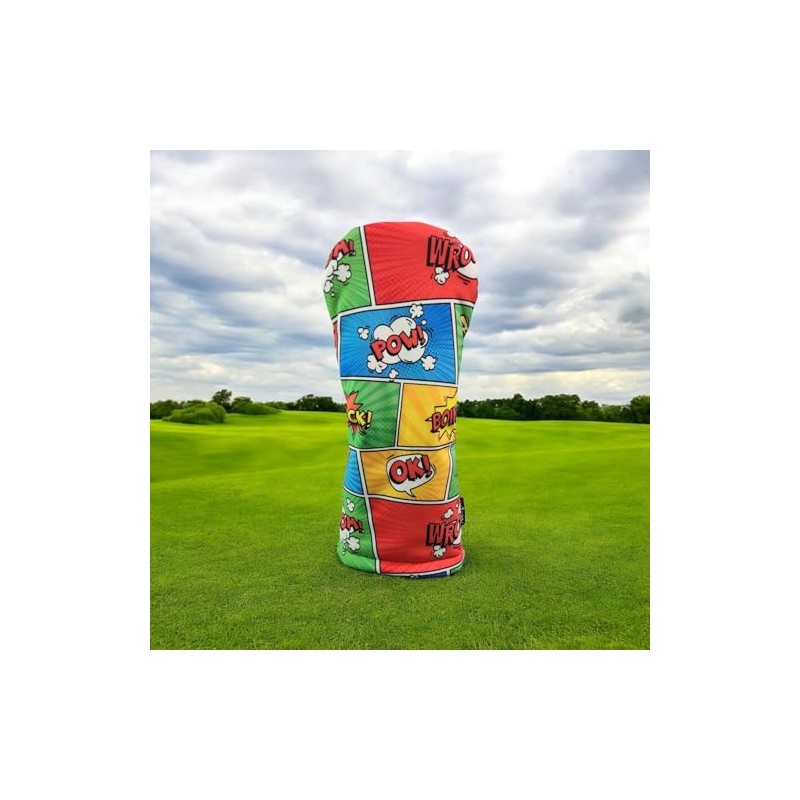 Golf Case for Wood Comic Design | Made in Spain