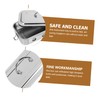 NIYANGLE Stainless Steel Medical Storage Case with Lid and Holes