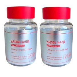 New Tea 365 New TM 1000mg 30 tablets exercise health protein 2 x Happy Story / 뉴티365 뉴티엠 1000mg 30정 운동 헬스 단백질 2개