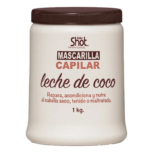 Mascarilla Capilar Coco Tratamiento Reparador Kolor Shot 1kg