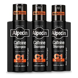 Champú Alpecin Caffeine C1 Black Edition Para Hombre 250 Ml