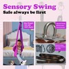 Adjustable Sensory Swing and Cuddle Swing for Indoor&Outdoor Kids Use