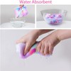 WUBAYI 2 Pack Microfibre Hair Towels - Quick Drying, Super