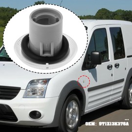 Briny River 2 Pieces Clear Side Turn Signal Repeater Light Cover 9T1Z13K376A Compatible with Ford Transit Connect 2009-2013