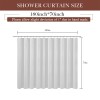 zokyer Clawfoot Tub Shower Curtain All Wrap Around 180x70 Inch