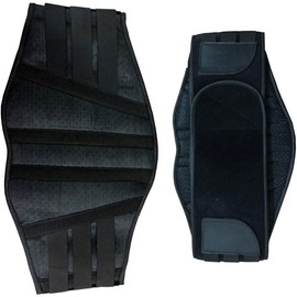 LOWER BACK PROTECTION HEAVY DUTY WARM STRETCH MOTORBIKE MOTORCYCLE KIDNEY BELT (XXL)