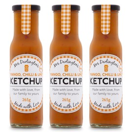 Generic Mrs Darlington's Mango, Chilli and Lime Ketchup - 265g - Pack of 3