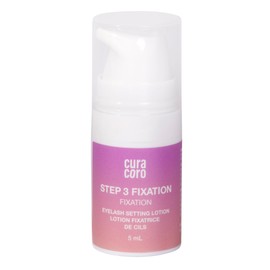 Curacoro Lash Lift Fixation Lotion - Professional Eyelash Perm Kit, Semi-Permanent Lash Curling, Nourishing Collagen, Hygiene Safe & Easy to Clean, Professional Use (Step 3)