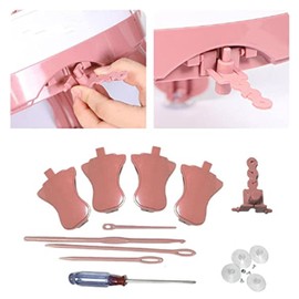 KIMISS Circular Machine, Knitting Accessories, Replacement for Sentro 22 40 48 Needle Attachments, Jamit Pieces, Practical, Quick Crochet, Premium Plastic, L