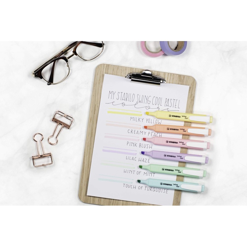 STABILO- Highlighter - swing cool Pastel - Pack of 1