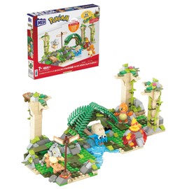 Mega HDL86 Pokemon Adventure World Hacken! Jungle Ancient Ruins ~ Charmander, Karakara and Omnite Set ~ Blocks Number of Pieces: 464 Pieces, 7 Years Old and Up