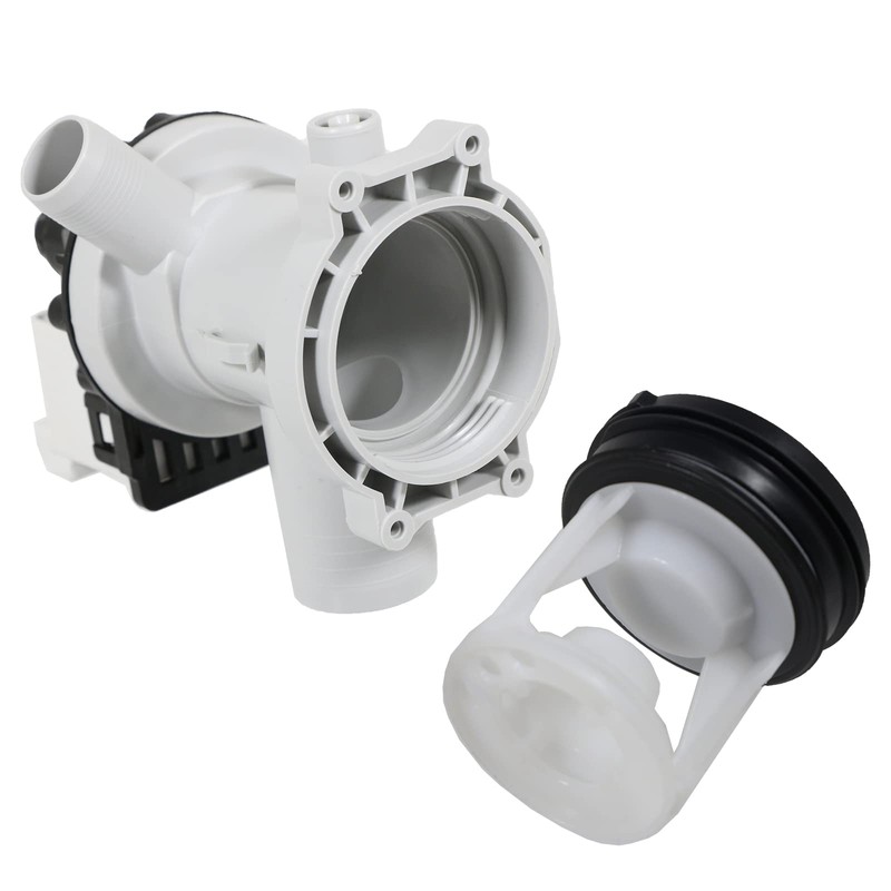 SPARES2GO Drain Pump for Logik Washing Machines L612WMS17 L814WM16 LIW714W15