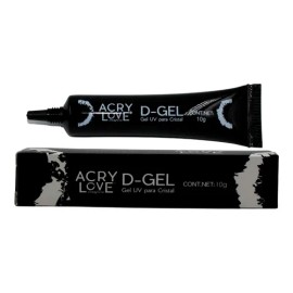 Acry Love Pegamento, Resina,gel Uv Para Cristales D-gel 10gr