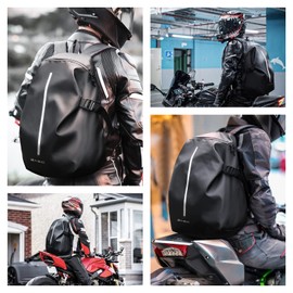 Motorcycle Backpack,Motorcycle Backpacks for Men,Motorcycle Backpack Waterproof,Helmet Backpack,Helmet Bag Small