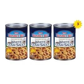 SNOW'S BUMBLE BEE Italian Style White Clam Sauce 15 oz x 3 Cans