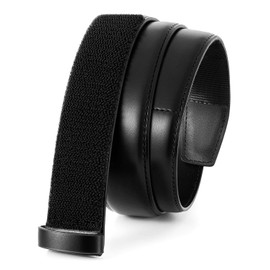 BELTROAD No Scratch Belt for Men Buckleless Leather Belts Hook and Loop Work Technician Mechanic Belt Men Gifts