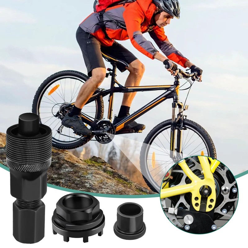 BEASAFY Bicycle Crank Puller, Lock Ring Tool, 43 mm Bottom