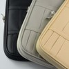 TSUGAMI Car Sun Visor Organizer, PU Leather Vehicle Sunshade Storage
