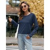 XIEERDUO Womens Long Sleeve T Shirts Fall Fashion Classic Crewneck