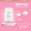 Fibra Soluble en Polvo, Linaza, Nopal, Enzimas. 450 g