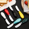 CRZQXOUR 3 Pack Stainlees Steel Cheese Jam Spreader Multifunction Butter