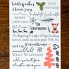Kerzen Sticker "Weihnachten-Tannenbaum" | Kerzenfolie | Kerzentattoo | Bastelset für