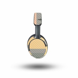 MightySkins Carbon Fiber Skin Compatible with Bose QuietComfort Ultra - Sunset Forest | Protective, Durable Textured Carbon Fiber Finish | Easy to Apply