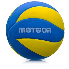 meteor® Volleyballs Size for Children, Teenagers and Women, Ideal for Children's Hands, Ideal Volleyballs for Training, Soft Volleyball with Non-Slip Surface