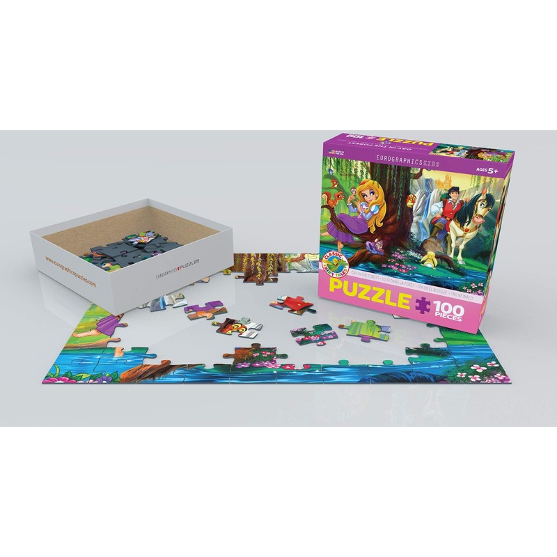 EuroGraphics Day in the Forest Jigsaw Puzzle (100-Piece)