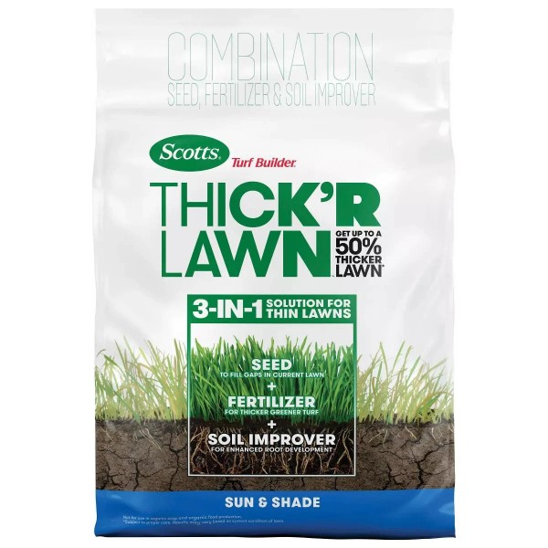 Scott's Scotts 3-in-1 Thick'R Lawn Sun & Shade Soil: Soil