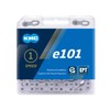 KMC Unisex's e101 EPT eBike Chain, Silver, Wide (1/8")