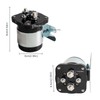 Edicapo Terminal Solenoid Compatible with Mobile Audio 500A 12V Relay