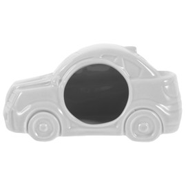 CORHAD Car Shaped Ceramic Hamster Hideout Cooling Nest for Pets Easy to Clean Comfortable Space for Hamsters Mice and Gerbils Grey Color Lybm